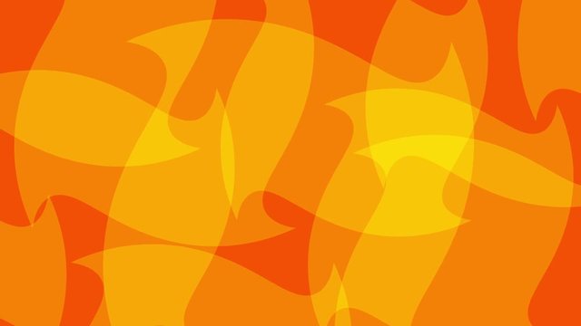 Abstract orange background texture. Moving digital backdrop.