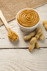 outdoor spring breakfast sweet bread spread on wooden table