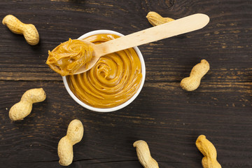 outdoor spring breakfast sweet bread spread on wooden table