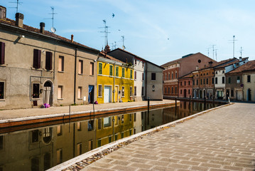 Fototapeta na wymiar Comacchio (Italy) 