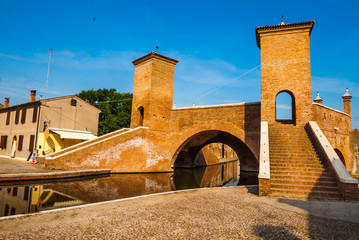 Comacchio (Italy) - famous bridge