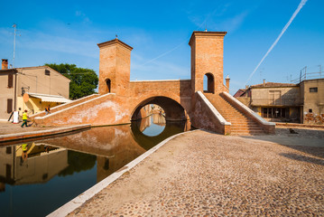 Comacchio (Italy) - famous bridge