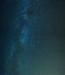 night sky covered with stars and milky way