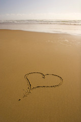 love romantic beach