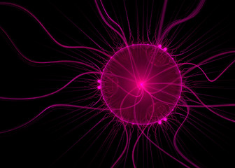 Fractal  Cilia Germ Cell - Fractal Art