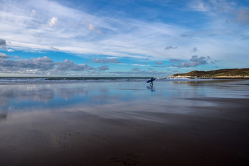 Woolacombe surfer