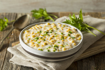 Fresh Homemade Creamed Corn