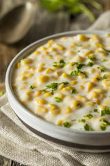 Fresh Homemade Creamed Corn