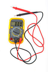 Электронный прибор для измерения на белом фоне