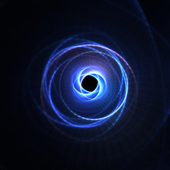  Abstract Swirl Glow  Background - Fractal Art