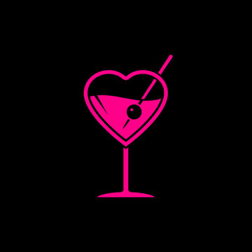 Martini cocktail icon