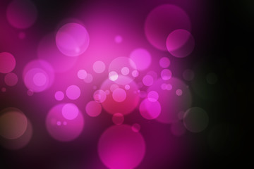 Abstract light bokeh defocused background / illustration