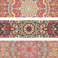 vintage set of banner background
