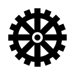 Obraz premium gear machine isolated icon vector illustration design
