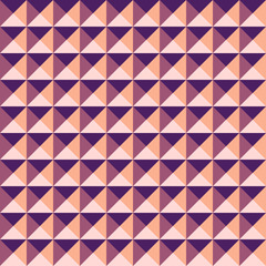 Seamless abstract vector pattern with colored triangles