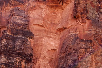 Zion mountains and cliffs