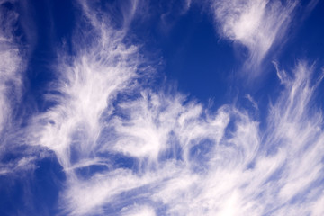 Clouds with blue sky