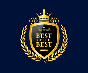 Luxury, Royal and Elegant Logo Vector Design, Beautiful Template Eps 10