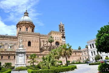 Deurstickers Maestosa Cattedrale di Palermo della Santa Vergine Maria Assunta © Letizia