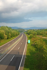 Fototapeta na wymiar Road in Slovenia