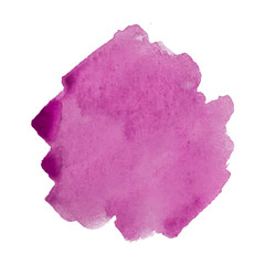 Vector magenta watercolor background