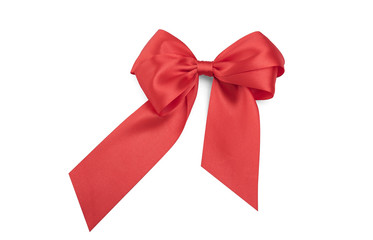 Beautiful red bow.