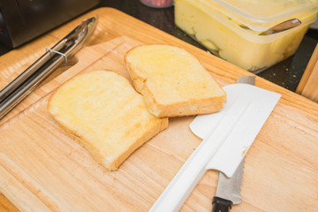 hand made a bread
