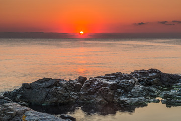 Рассвет на Черном море