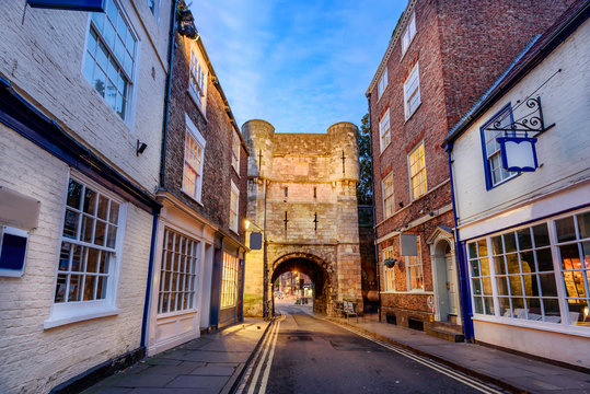 York City Wall England UK