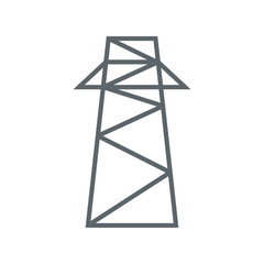tower high voltage electric vector illustration eps 10