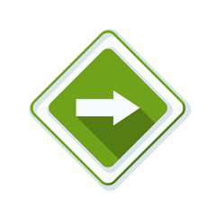 Right Arrow Sign illustration