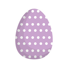 easter egg decoration icon vector illustration eps 10