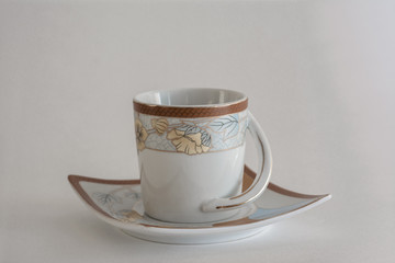 coffee cup on a white background