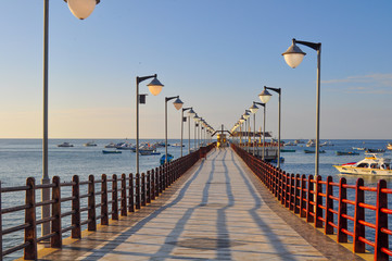 Puerto Lopez Dock, Ecuador