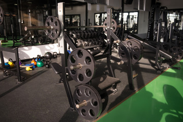 Large Modern Gym With Workout Equipment