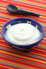 Delicious sour cream