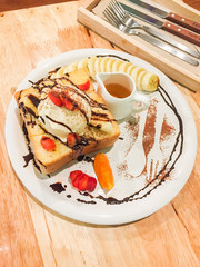 honey toast
