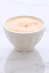 Berries french style yogurt