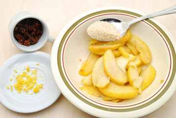  Ingredients for apple strudel