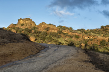 Between the Mountains