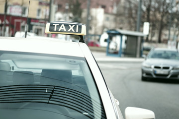 Fototapeta premium Taxi