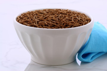 vintage bran cereal breakfast