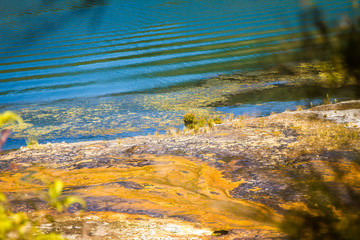 Orakei Korako geotermal valley,