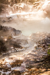 Orakei Korako geotermal valley,
