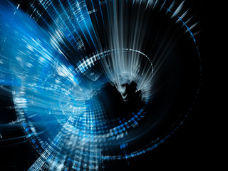 Abstract background. Detailed computer graphics.