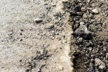 damage road