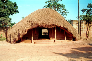 Fototapeta na wymiar Buganda Royal tombs, Kampala, Uganda