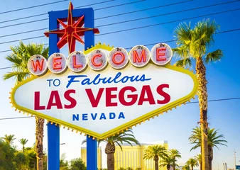 Poster Welkom bij Fabulous Las Vegas Neon Sign © DWP