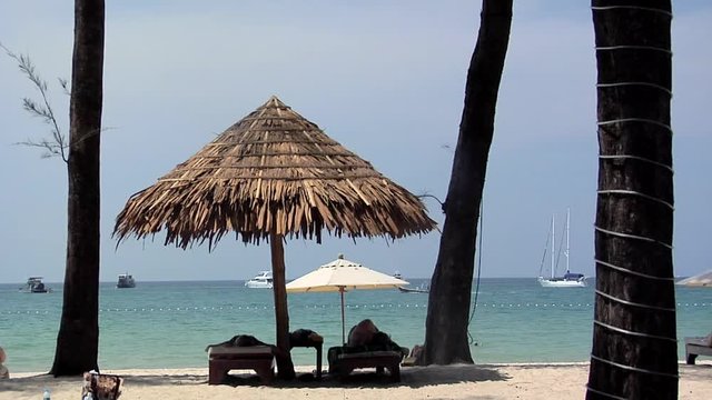 Beach Umbrella on Bang Thao Beach