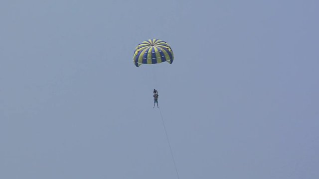 Para Gliding on Karon Beach